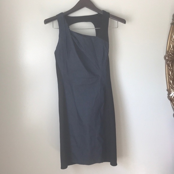 Guess Denim and Black dress - Picture 1 of 4